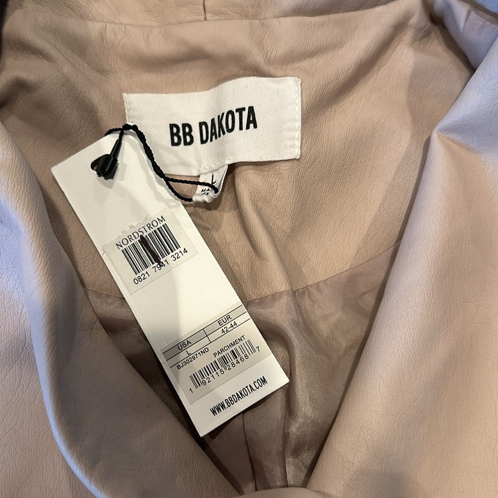 BB Dakota Faux Leather Jacket - Picture 6 of 8